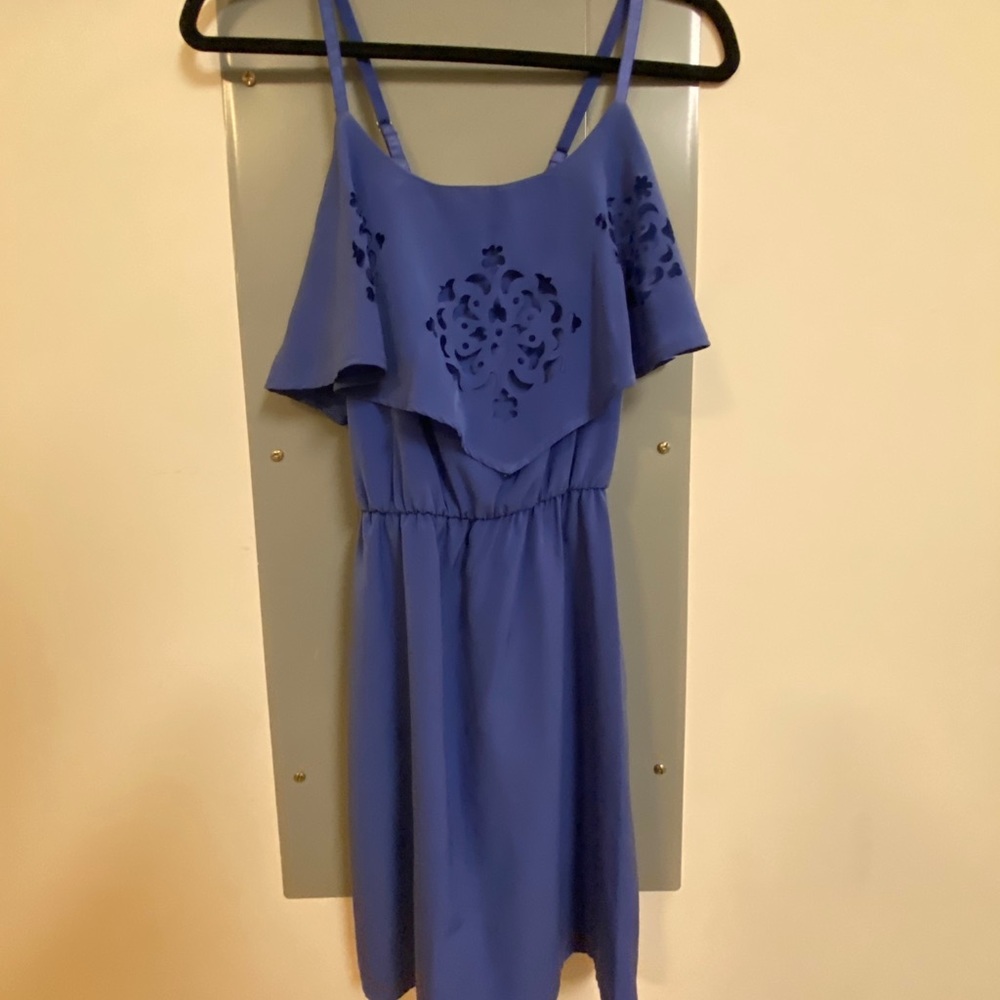 Blue dress